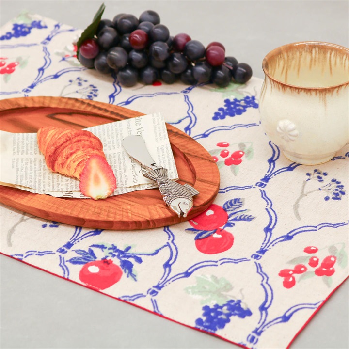 ミックスノワ ランチョンマット 麻混｜てんとてん｜インテリア雑貨