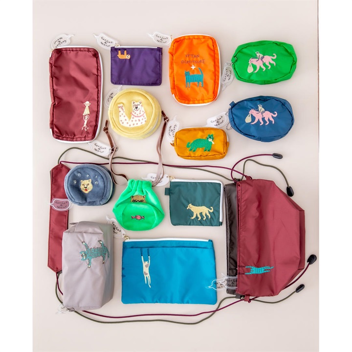 Kusetsuyo くせ強 ブロックポーチ｜てんとてん｜インテリア雑貨・食器