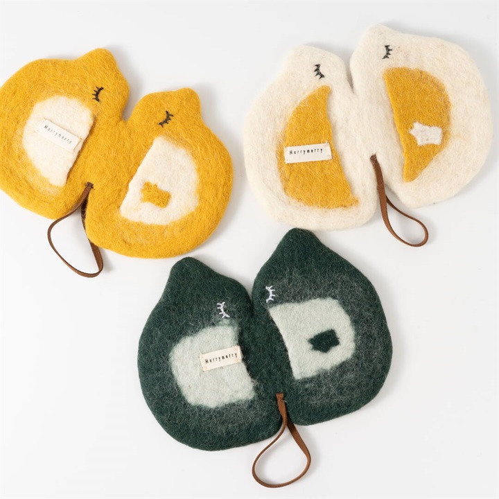 MERRYMERRY】鍋つかみ Felt Bird Oven Glove｜てんとてん｜インテリア