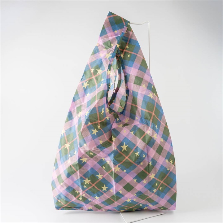 BAGGU】STANDARD BAGGU エコバッグ チェック｜てんとてん｜インテリア