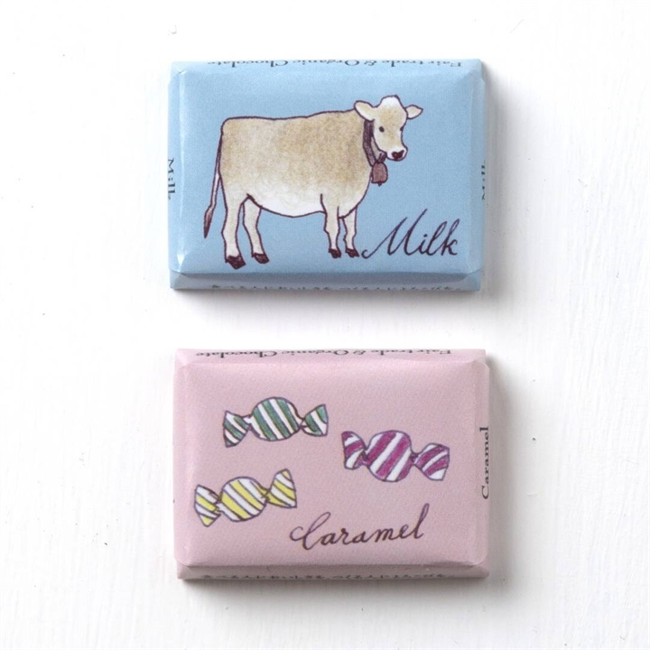 People Tree】フェアトレード&オーガニック ミルク＆カラメルイラスト