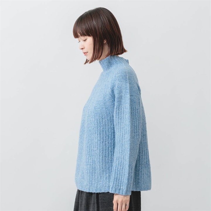 M.M.O】求心柄 長袖ニットプルオーバー｜てんとてん｜インテリア雑貨