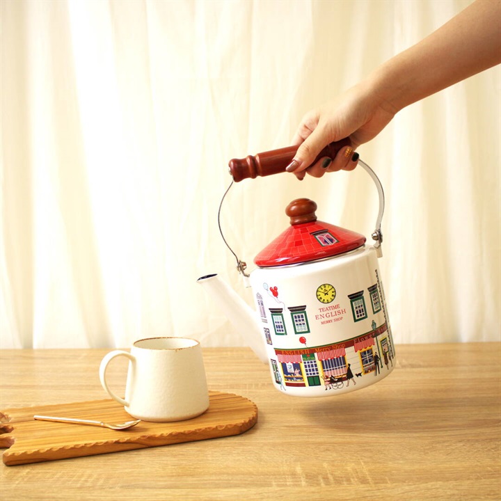 Merry ホーローケトル2.0L｜てんとてん｜インテリア雑貨・食器