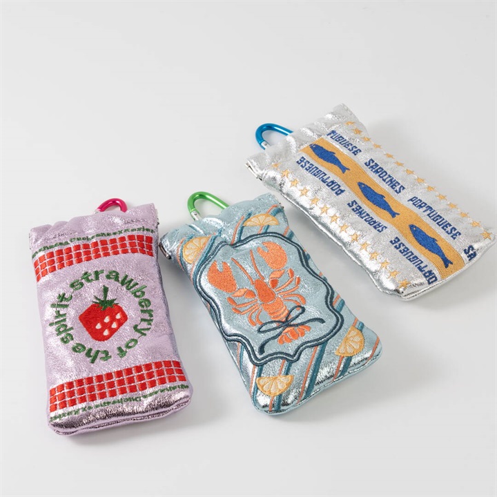 Casselini】刺繍サングラスケース｜てんとてん｜インテリア雑貨・食器